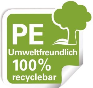 PE Umweltsticker