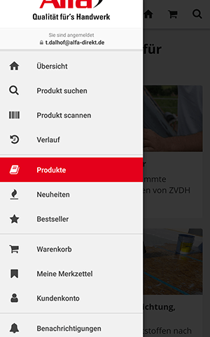 Screenshot Navigation