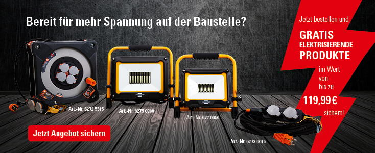 Bereit für mehr Spannung auf der Baustelle?