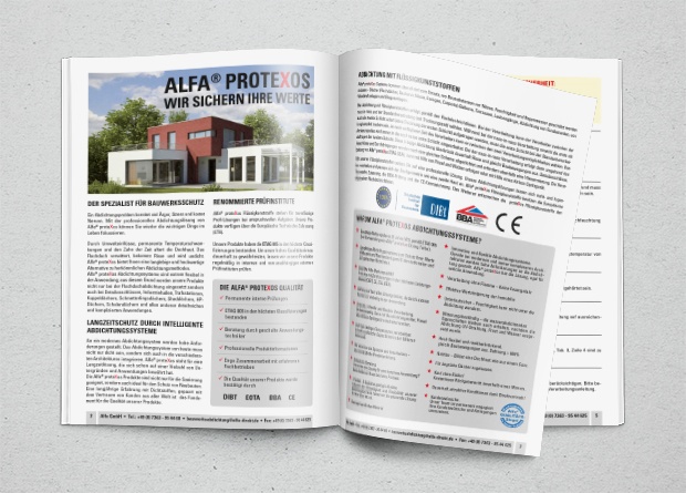 Infomappe ETAG-Seal herunterladen Infomappe Abdichtung mit Alfa proteXos