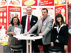 Messestand DOMOTEX in Hannover