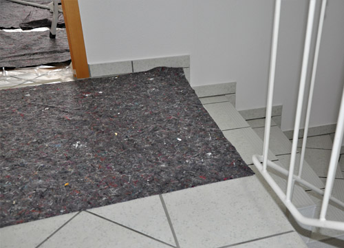 Alfa Abdeckvlies im zum Schutz von Fliesen