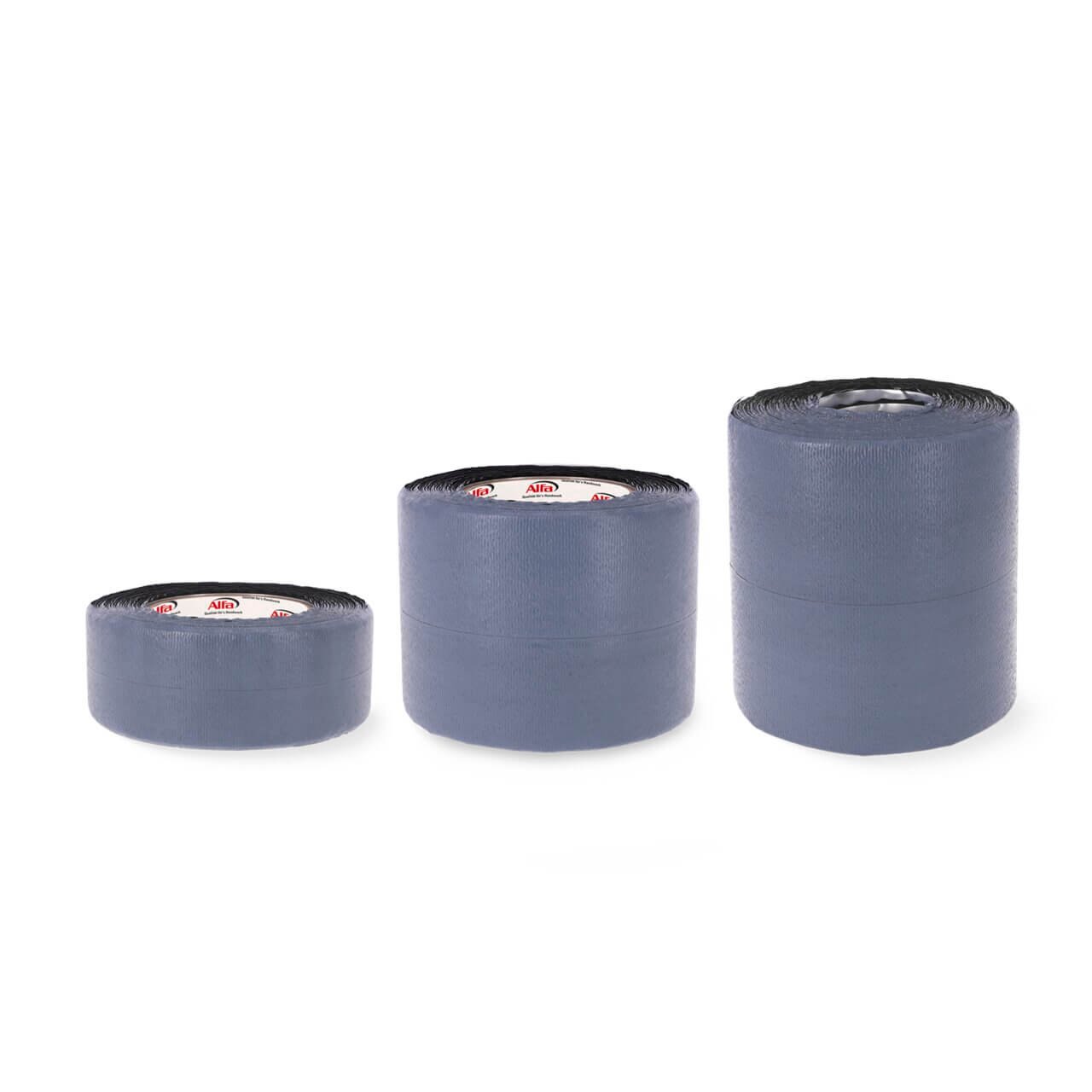 8 x 1290 Alfa Butylband ALU PREMIUM (alukaschiert) 150 mm x 10 m | Butylband Alukaschiertes-Butylband | Zum sicheren und dauerhaften Abdichten |
