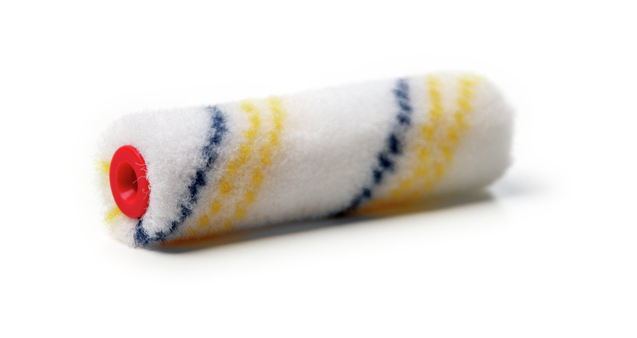 40 x Alfa Mini-Lackierwalze PREMIUM | 10 cm | hervorragend für sehr zähe und hochviskose Materialien | lösemittelbeständig und besonders