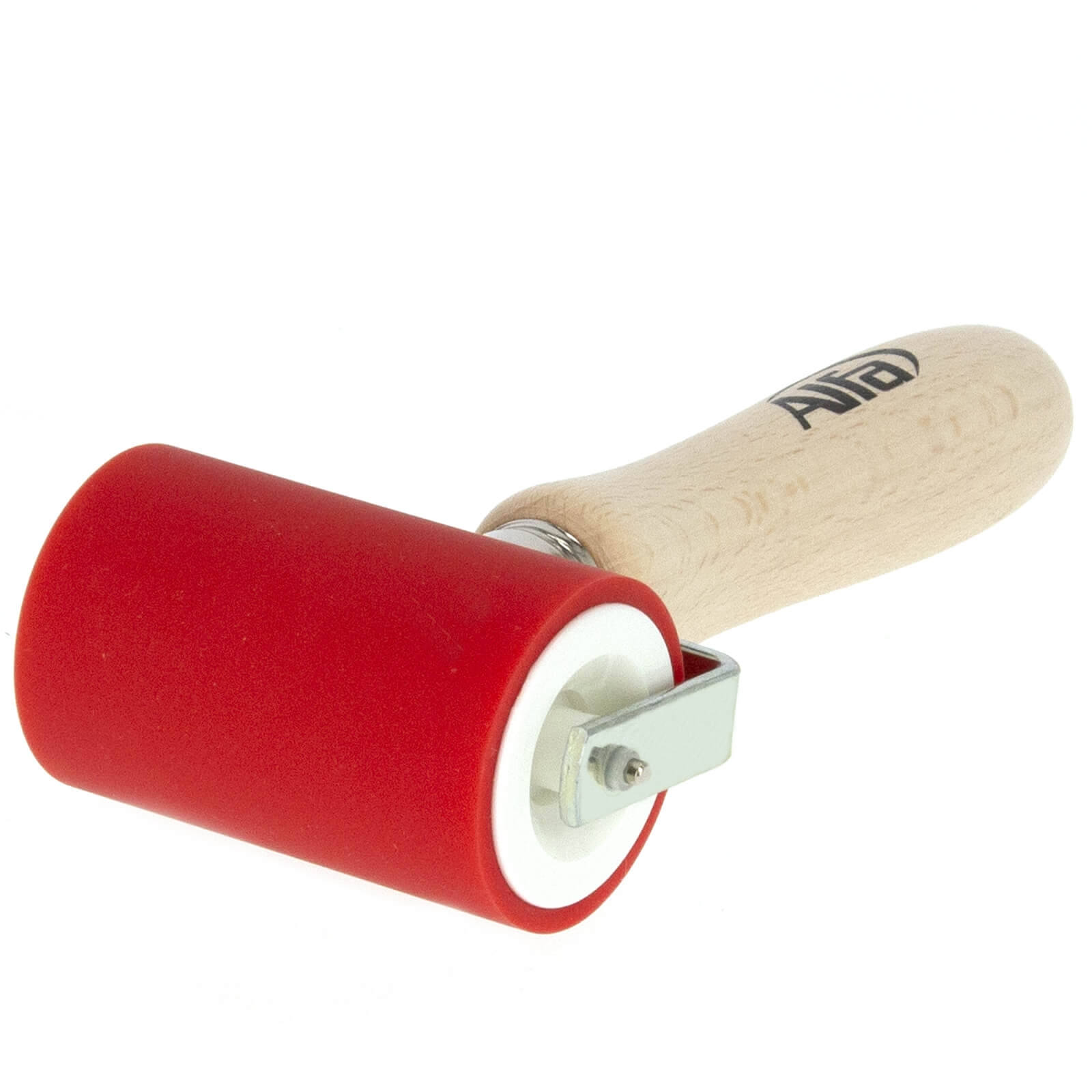 3 x Alfa Andrückrolle 75 mm | Hartgummiwalze Andrückrolle | Blasenfreies Anbringen | Schnelle und effiziente Arbeit | Rollenbreite: 75 mm | Länge der