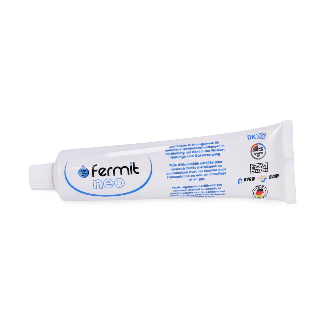 15x 8857 Fermit Neo-Fermit Universal 150g | Sofort druckbelastbar | Schützt Gewinde vor Korrosion | Lösemittelfrei | Universelle, silikonfreie