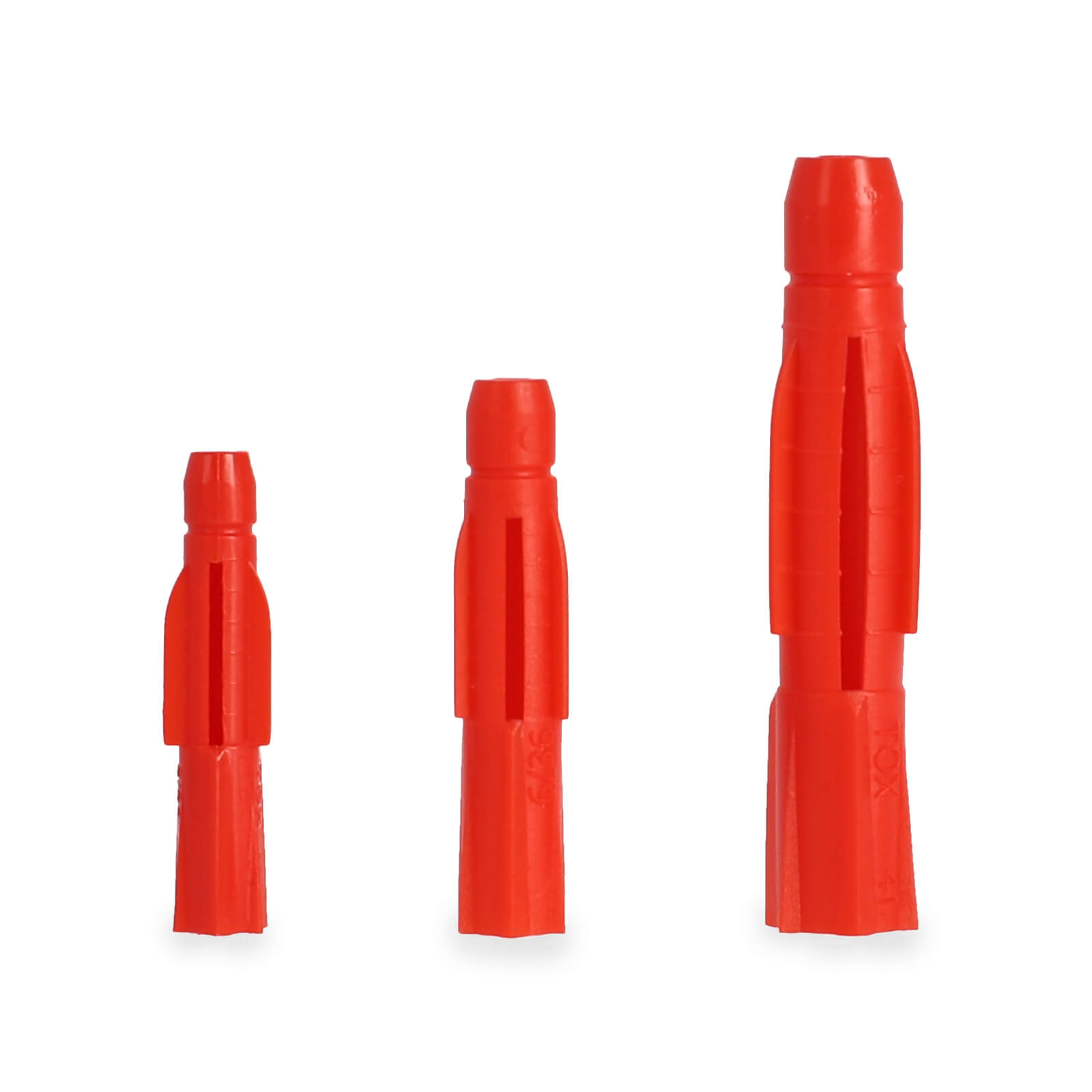 100 x Alfa Allzweckdübel ohne Kragen 8 mm x 51 mm | Hält in nahezu allen Baustoffen | Verknotet oder spreizt | Kein Mitdrehen im Bohrloch | 3-fach