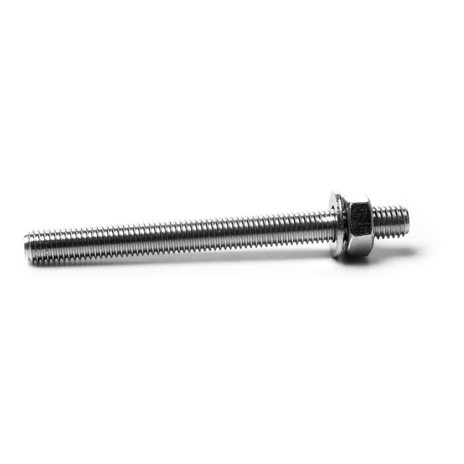 10 x Alfa Ankerstangen – Edelstahl A4 | 10 mm x 130 mm | für Alfa Injektionssystem / Injektionsmörtel | zur Befestigung schwerer Gegenstände im