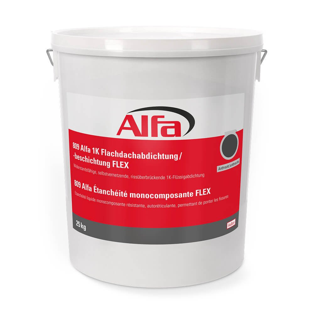 809 Alfa 1K Flachdachabdichtung / -beschichtung FLEX