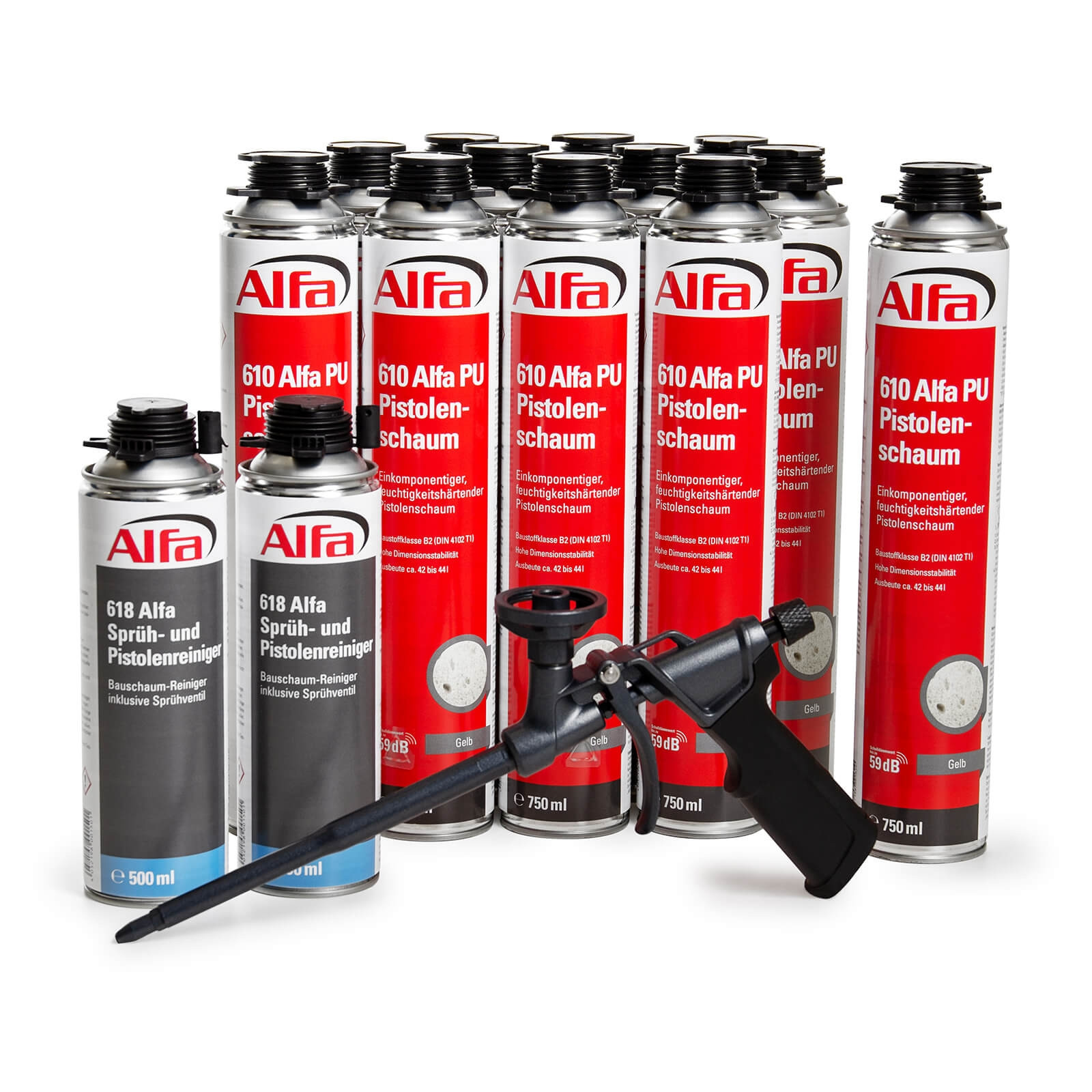 Schaumstoffreiniger 9 X 500ml Kaufen