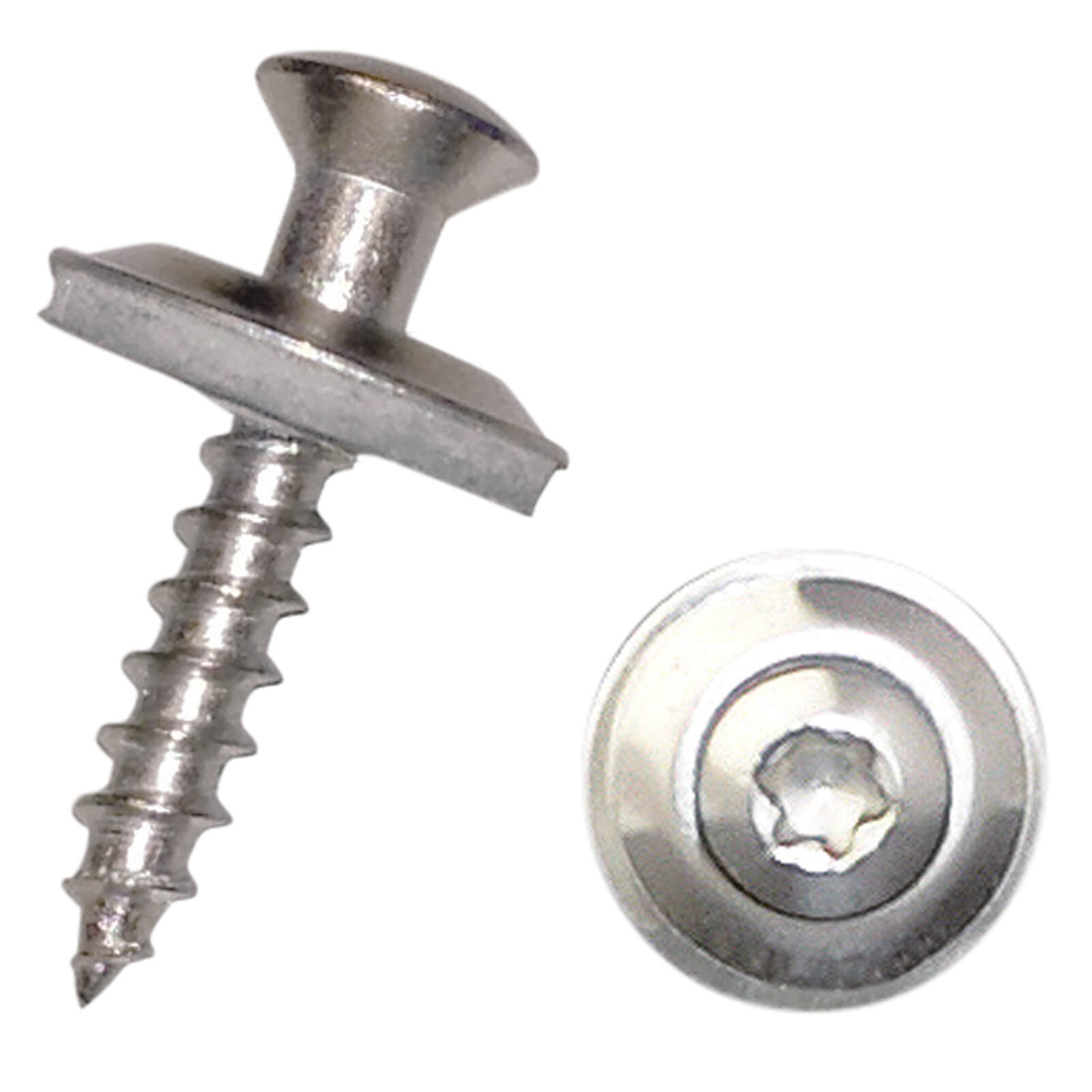 Lakada Spenglerschrauben 4,8x16mm Edelstahl - 120 Stück Mit EPDM Dichtscheiben