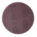 Kletthaftende Schleifscheibe mit offener Gitterstruktur und Korund-Körnung