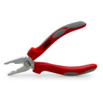 Robuste Kombizange mit ergonomischem 2K-Softgriff nach DIN ISO 5746