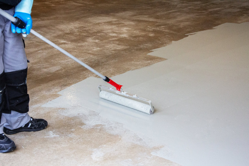 2K Bodenbeschichtung 2K Bodenversiegelung Schwarz – Deckt Ca. 25 M², Extrem Strapazierfähig & Wasserdicht Epoxidfarbe 25 M²