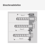 Alfa Betonschraube SK-TG-V für 3 verschiedene Einschraubtiefen.