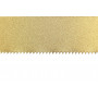 Schwerer Metallsägebogen aus Flachstahl mit flexiblem Sägeblatt nach DIN 6473 