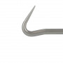 1 x Haken mit gerader Form