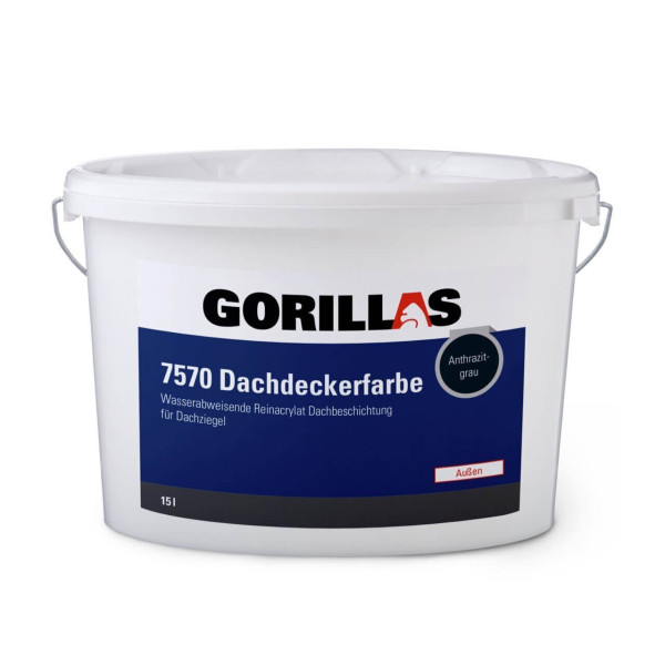 7570 Gorillas Dachdeckerfarbe