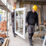 Mehrweg-Fenstertragegurt für ergonomisches Tragen