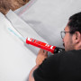 Folienkleber für luftdichte Anschlüsse von Dampfbremsen, Dampfsperren und Fensteranschlussbändern