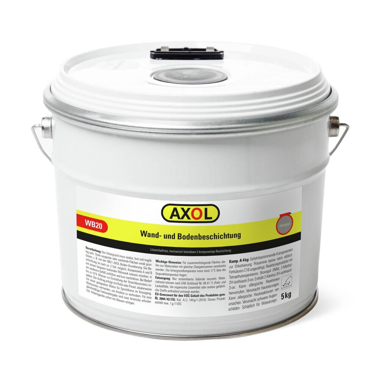 AXOL Wand- und Bodenbeschichtung 5 kg, steingrau