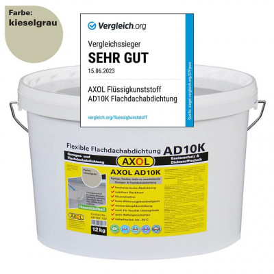 AXOL Flachdach-Abdichtung 12 kg, kieselgrau