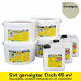 Sparset 5 - für 45m² - Kieselgrau 