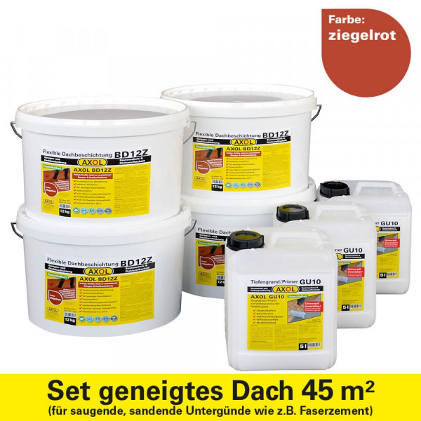 AXOL Set 5 - 45 m² - Ziegelrot