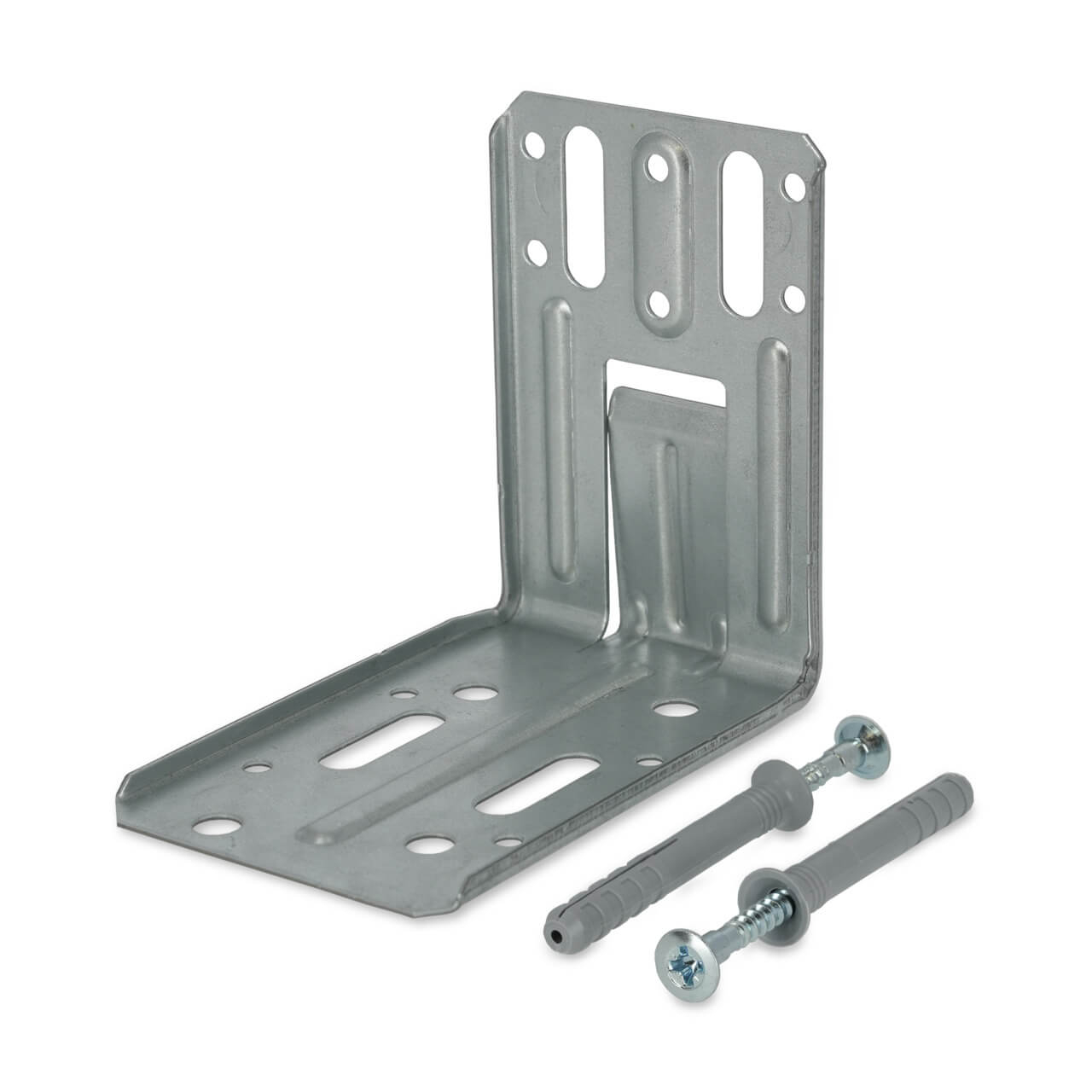 1x König Türpfostensteckwinkelsatz | 110 mm x 100 mm x 110 mm | vier Steckwinkeln und acht Schlagschrauben | Keine zusätzliche Verschraubung notwendig