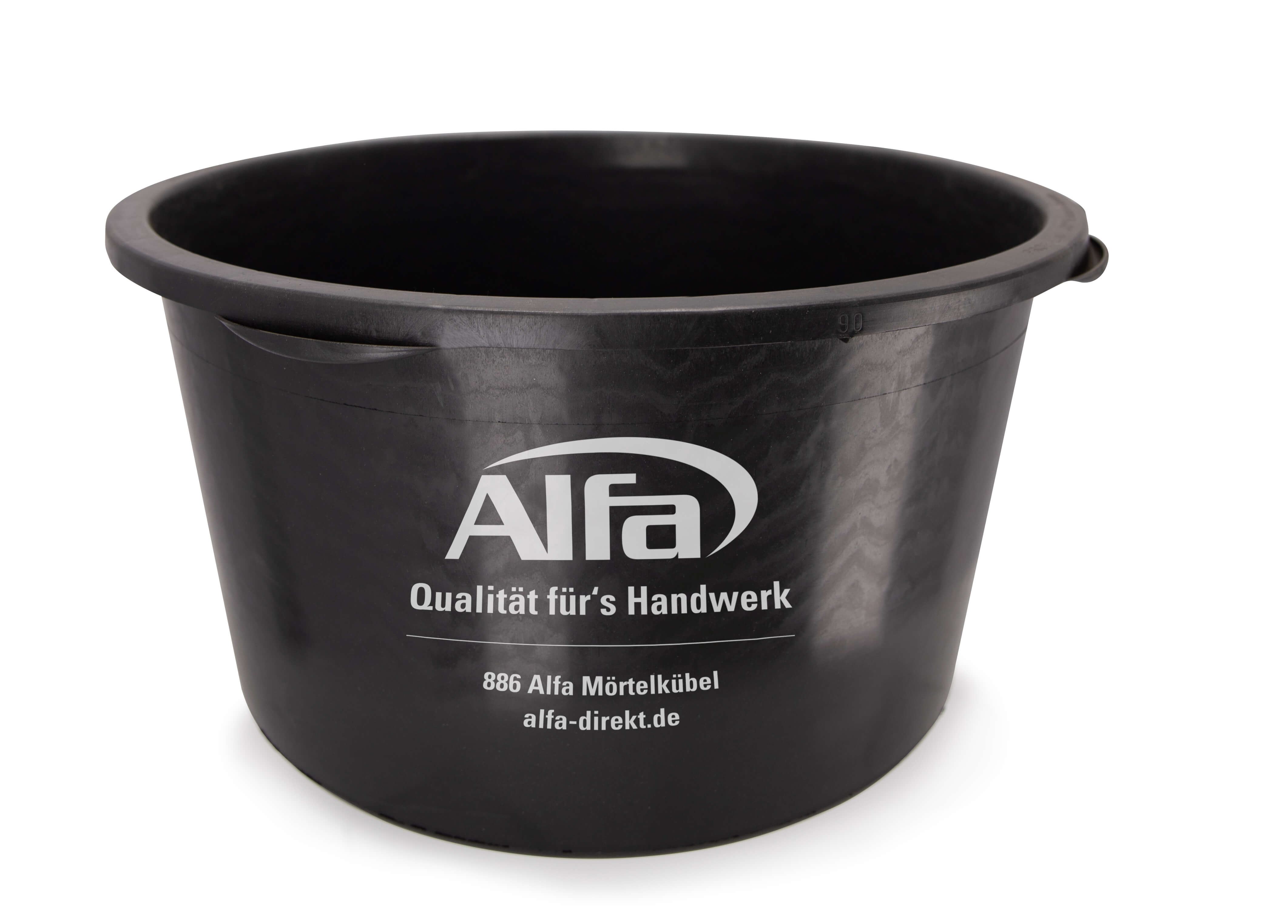 MörtelKübel aus hochwertigem Recyclingkunststoff
