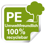 PE Umweltsticker