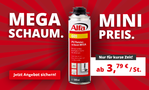 Aktion Mega Schaum