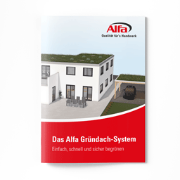 Alfa Infobroschüre Flachdach- und Bauwerksabdichtungen