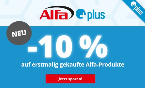 10 % Alfa Plus Rabatt