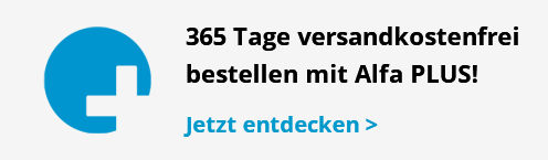 Versandkosten sparen mit Alfa Plus
