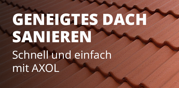 Geneigtes Dach selber sanieren