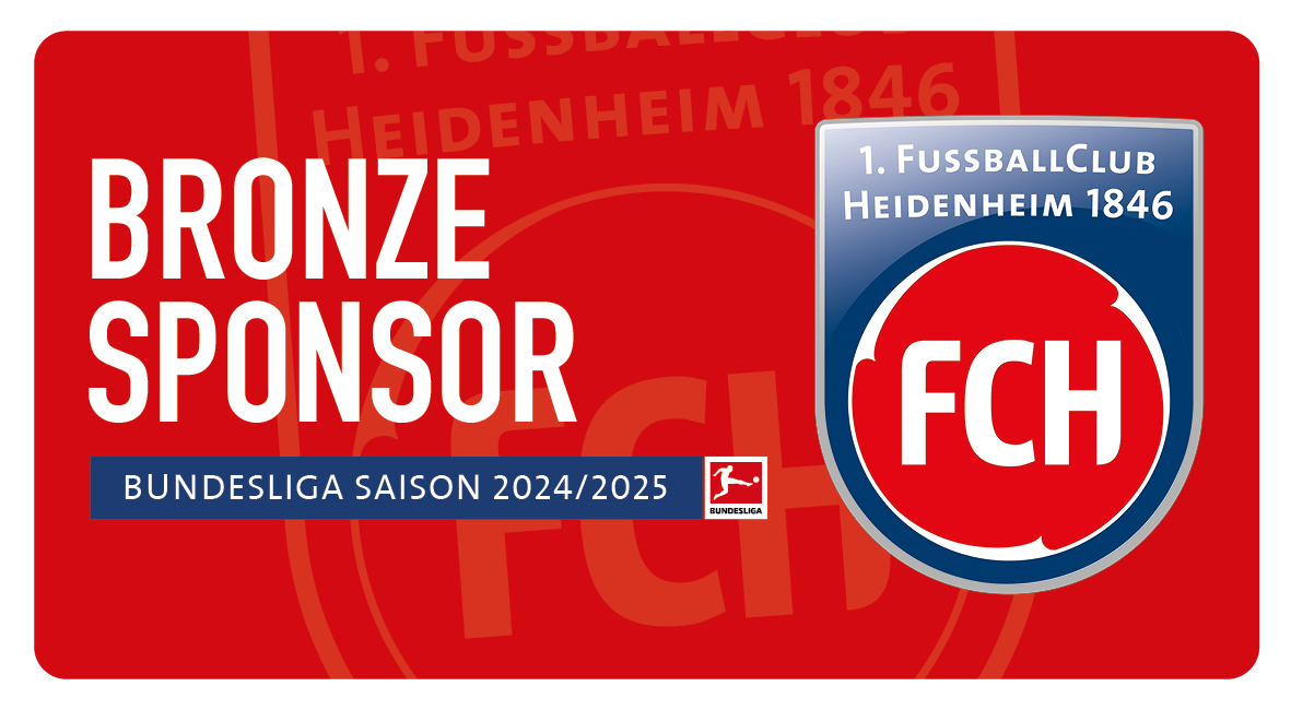 Die Alfa GmbH ist offizieller Bronze Sponsor des 1. FC Heidenheim