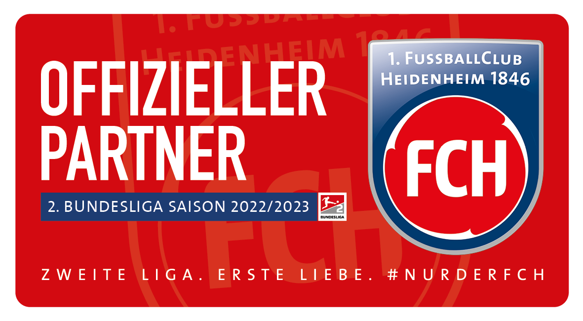 Die Alfa GmbH ist offizieller Partner des 1. FC Heidenheim