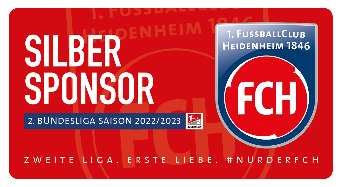 Die Alfa GmbH ist offizieller Silber Sponsor des 1. FC Heidenheim
