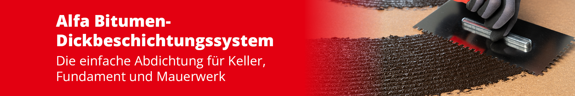 Bitumen Dickbeschichtung