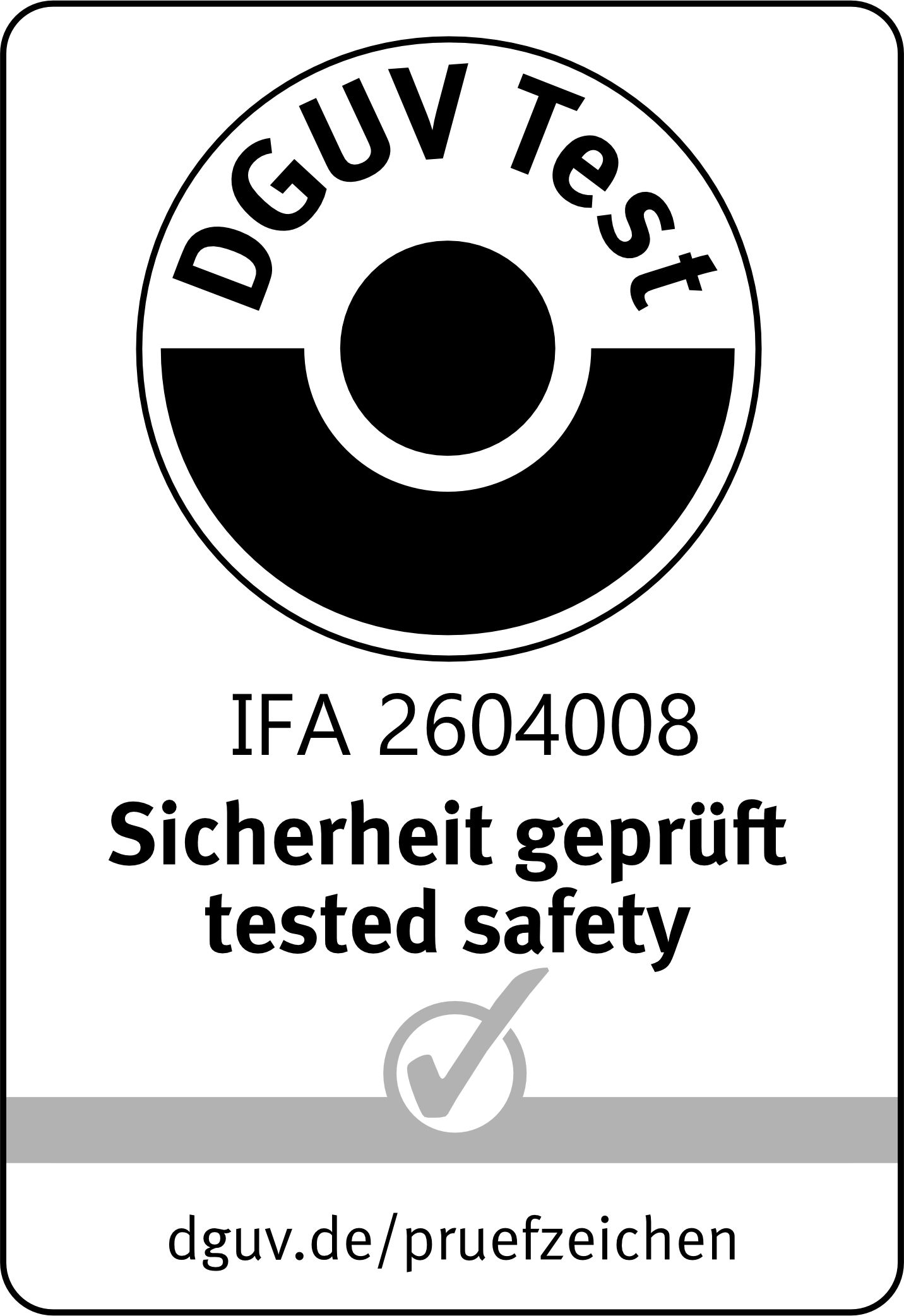 DGUV-getestet